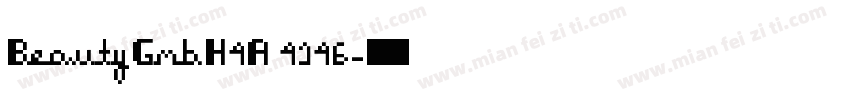 BeautyGmbH4A 4146字体转换